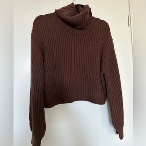 Aritzia Guell Knitted turtleneck sweater